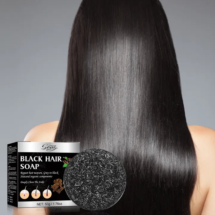 Natural Black Hair Soap ( BUY 1 GET 1 FREE )