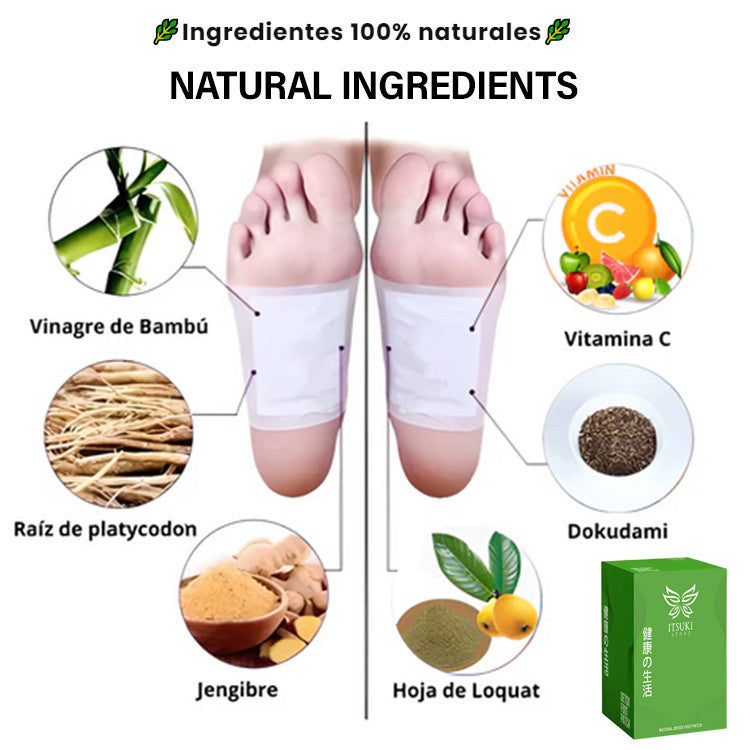 ITSUKI Natural Herbal Detox Patch ( BUY 1 GET 1 FREE )